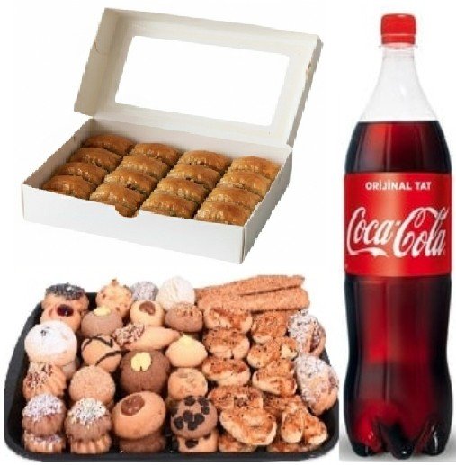1 kg Cevizli Baklava Dahil Kuru Pasta Menüsü Nevşehir pasta