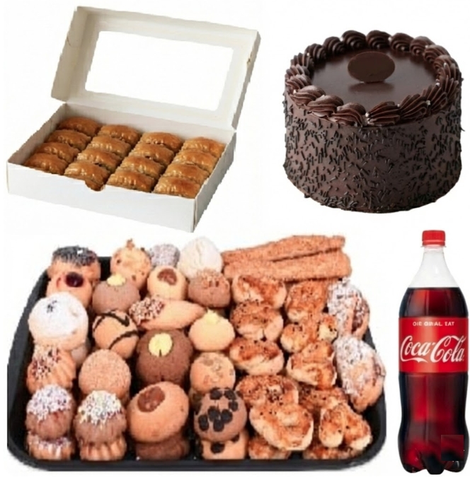 1 kg Kuru Pasta İle Zenginleştirilmiş 6-9 Kişilik Menü Nevşehir pasta