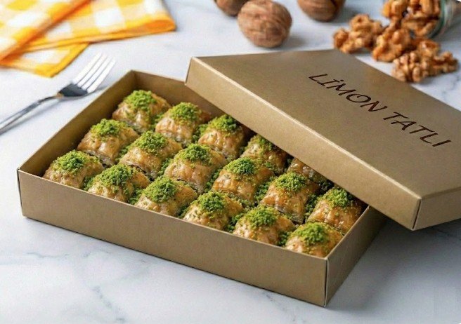 Damak Çatlatan 1000 Gr Fıstıklı Baklava Nevşehir pasta