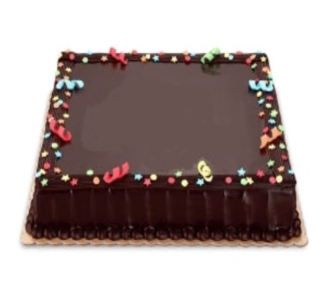 Özel Yapım 80 Kişilik Düz Sade Çikolatalı Pasta Nevşehir pasta