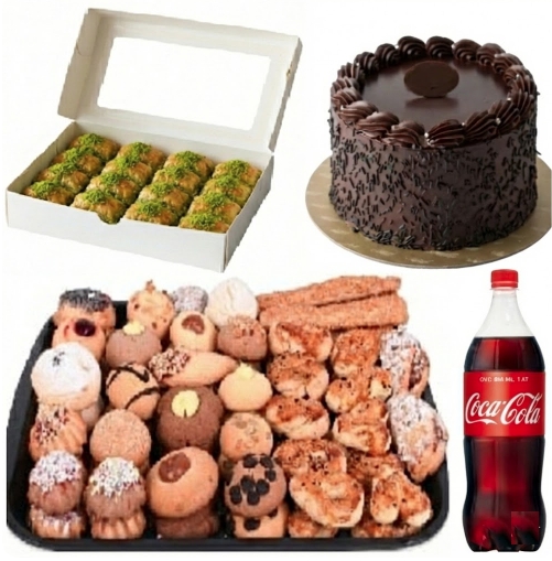 Taze Hazırlanan 4-6 Kişilik Yaş Pasta Menüsü Nevşehir pasta